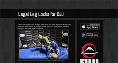 Desktop Screenshot of legalleglocks.com