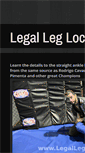 Mobile Screenshot of legalleglocks.com